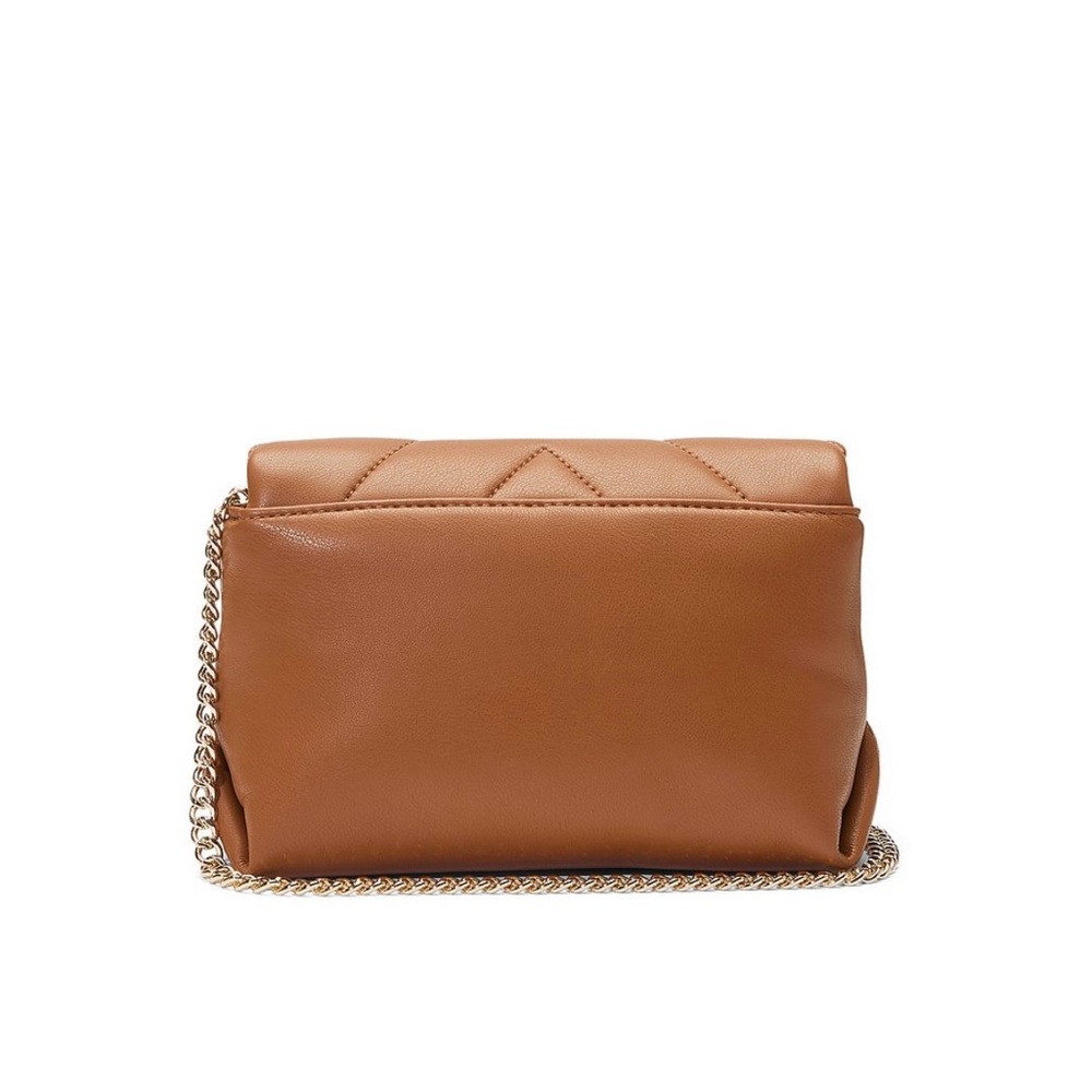 Victoria's Secret Tan Quilted Chain Mini Shoulder Bag - Picture 2 of 5